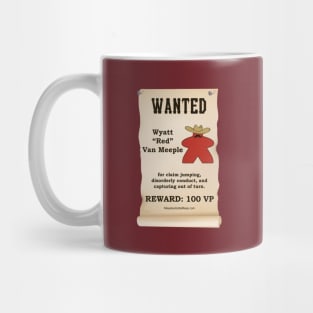 Wanted Red Mug